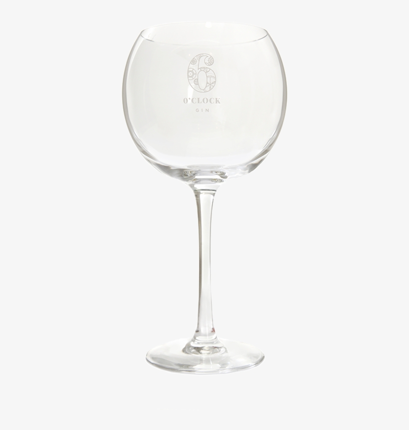 6 O'clock Gin Copa Glass - 6 O Clock Gin Glass, transparent png #9910485