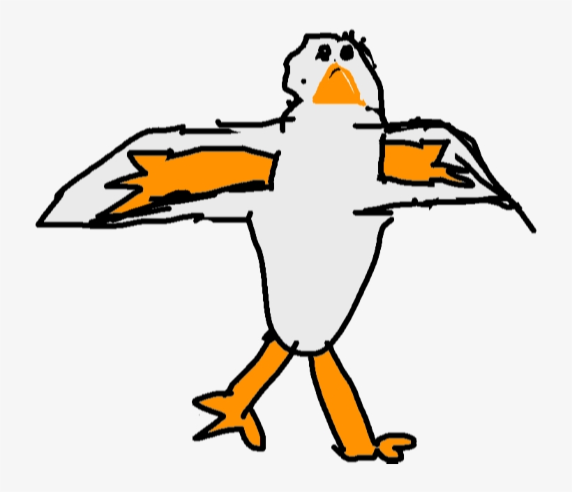 Drawing - Bird, transparent png #9910812
