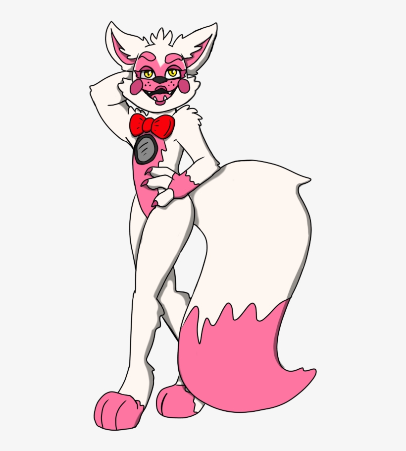 Funtime Foxy He's Looking Fabulous - Fnaf Funtime Foxy Tail, transparent png #9911049
