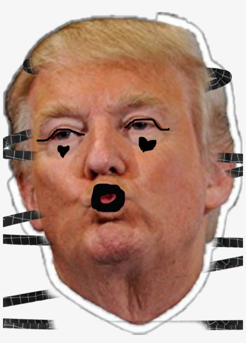 Trump Sticker - Illustration, transparent png #9911235
