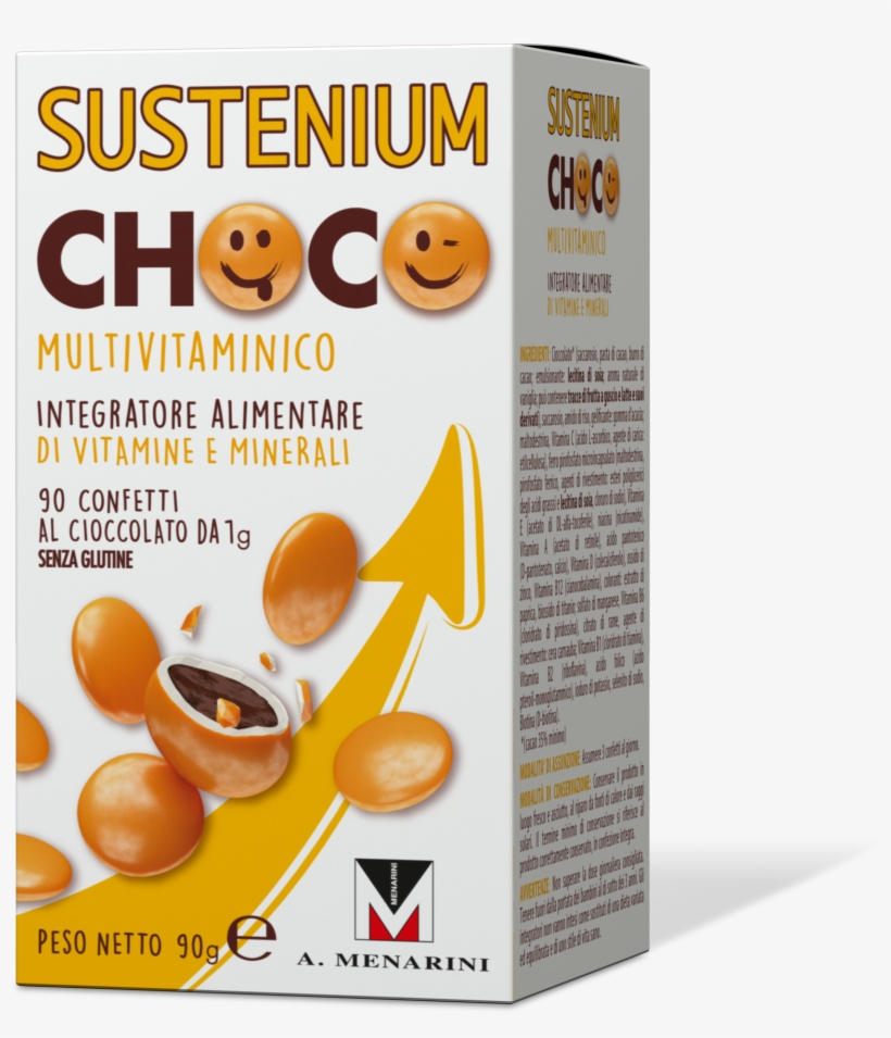 Sustenium Choco Multivitaminico Is A Food Supplement - Sustenium Choco, transparent png #9911356