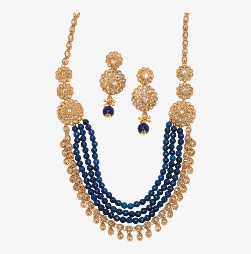 Trupti Necklace Set - Necklace, transparent png #9911520