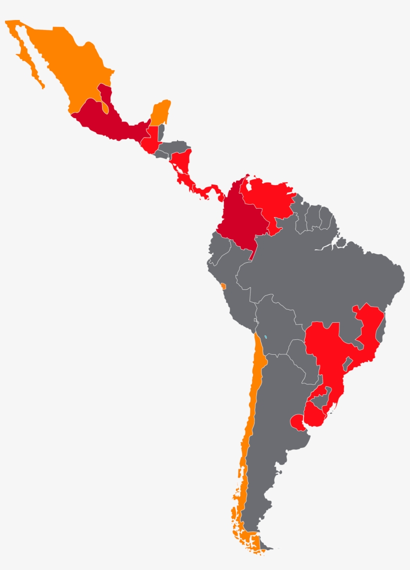 Femsa At A Glance - Latin America And Caribbean Regions, transparent png #9911728