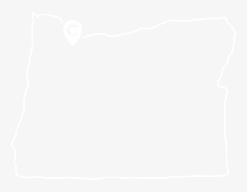 We ♥ Oregon - Png Format Twitter Logo White, transparent png #9912807
