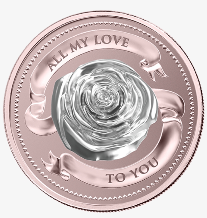 Silver Numis Pamp All My Love For You 2019 34 G - Rose, transparent png #9913060