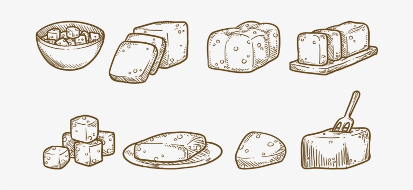 Tofu Icons Vector, transparent png #9913805