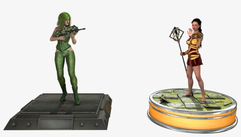 Chess Queens Science Fiction And Fantasy - Sniper, transparent png #9914257