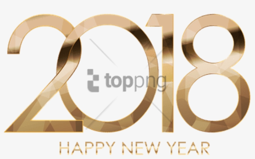 Free Png Happy New Year 2018 Transparent Background, transparent png #9914259