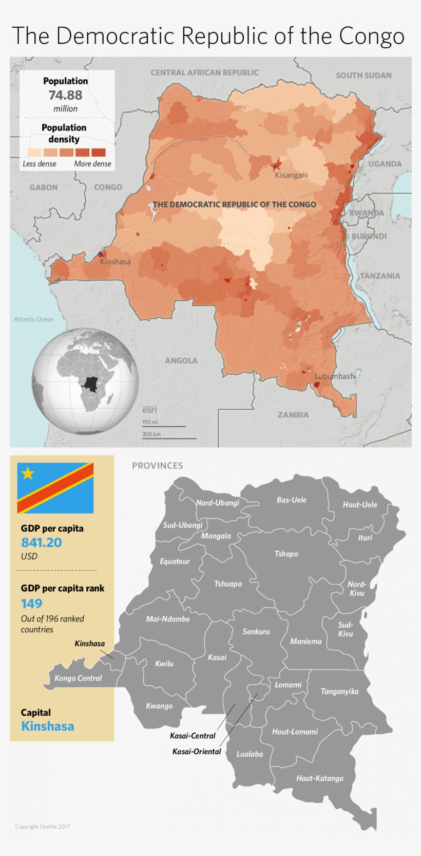 Projected For The Country In The Third Quarter Will - Silueta De Republica Democratica Del Congo, transparent png #9914650