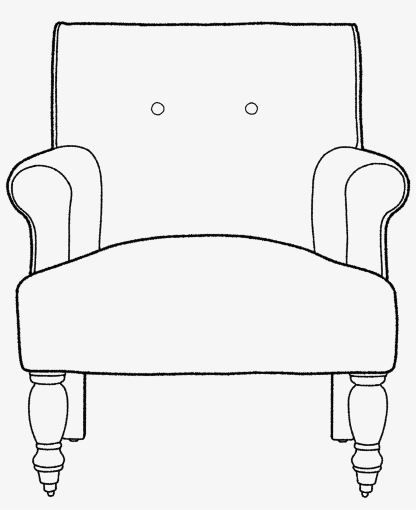 William Armchair - Office Chair, transparent png #9915163