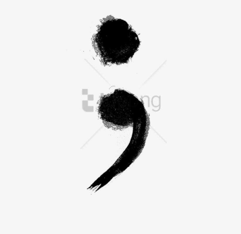 Free Png Semlon Tattoo Png Image With Transparent Background - Semicolons Suicide, transparent png #9915260