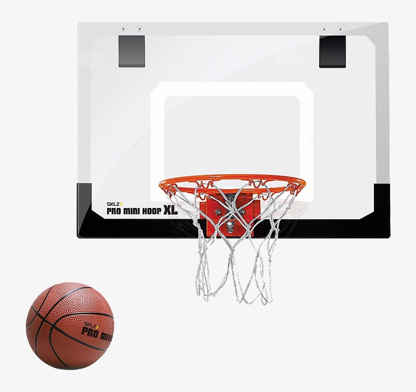 An Indoor Basketball Hoop With The Look, Function And - Sklz Pro Mini Hoop, transparent png #9916962