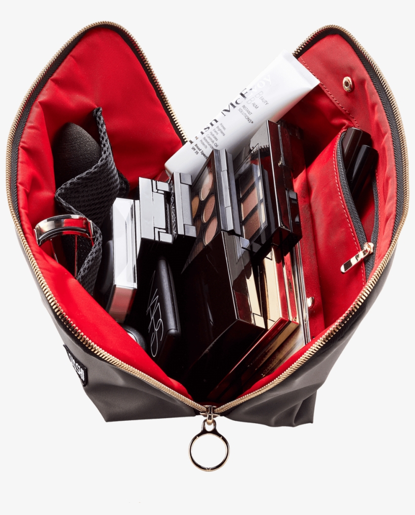 Makeup Bag - Handbag, transparent png #9917383