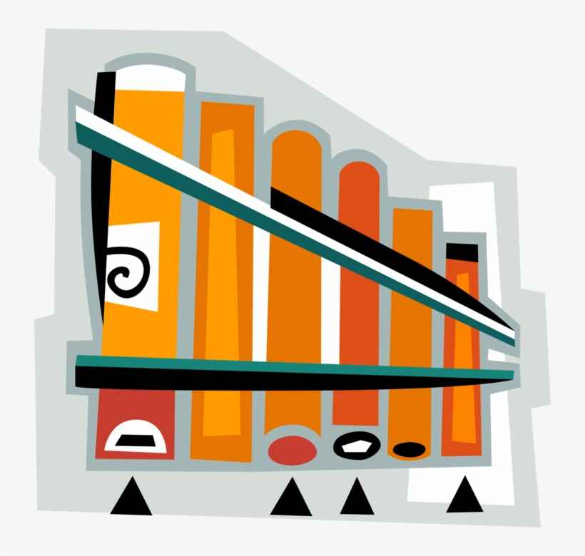 Vector Illustration Of Panpipe Pan Flute Closed Tube, transparent png #9918538