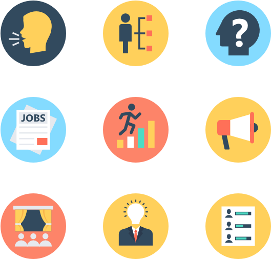 Human Resources 115 Icons - Meeting Icon Png (600x564), Png Download