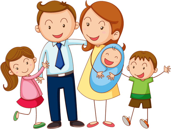 Vietnamese Family Life Learning Society Child - Ilustracion De La Familia (800x583), Png Download