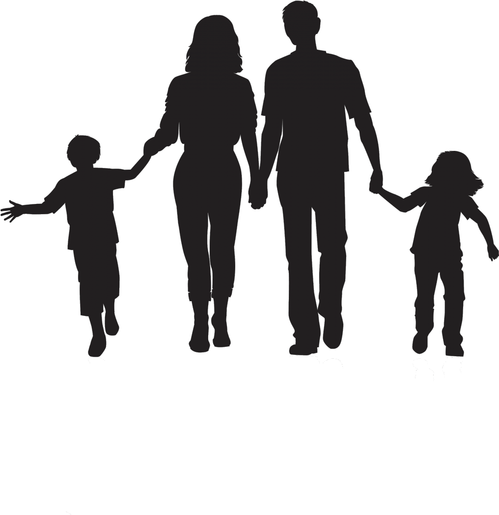 Silhouette Family Clip Art - Los 12 Pasos Del Perdón [book] (1015x1080), Png Download