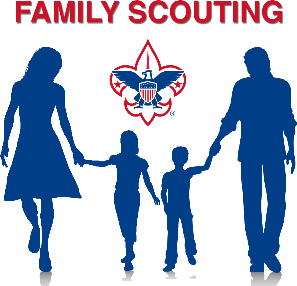 Parents Clipart Family Insurance - Bsa Family Scouting (1000x1000), Png Download