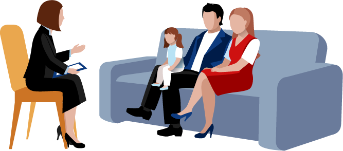 Png Library Library Therapies - Clipart Family Counseling (667x294), Png Download