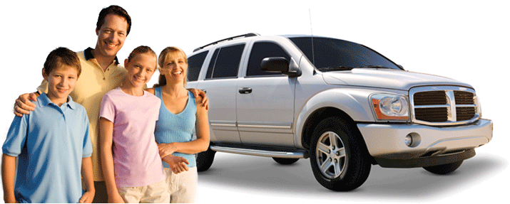 Car Insurance Family - Family In Car Png (715x287), Png Download