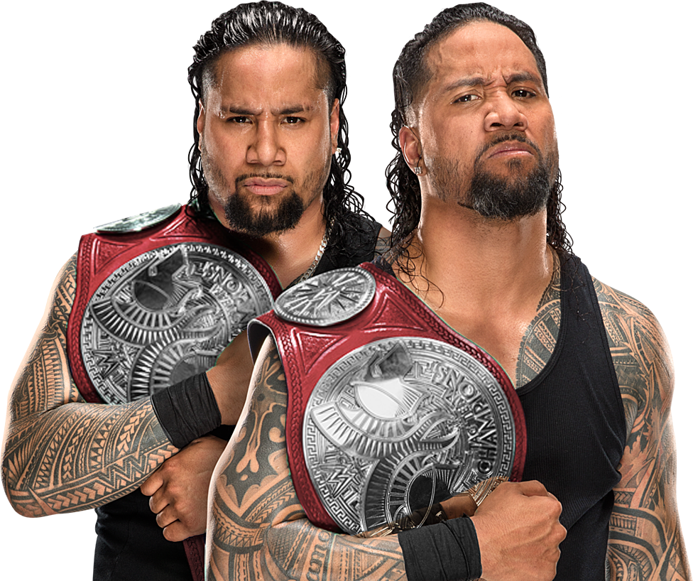 The Usos Raw Tag Champions Renders - Usos Tag Team Champions (976x818), Png Download