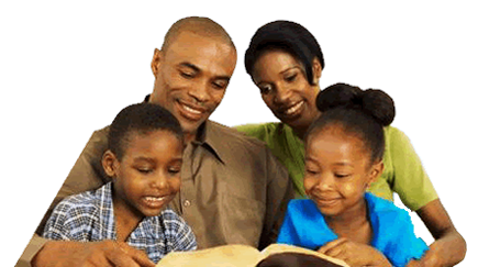 Commitment And Devotion To You And Your Family - Family Having Worship (435x285), Png Download