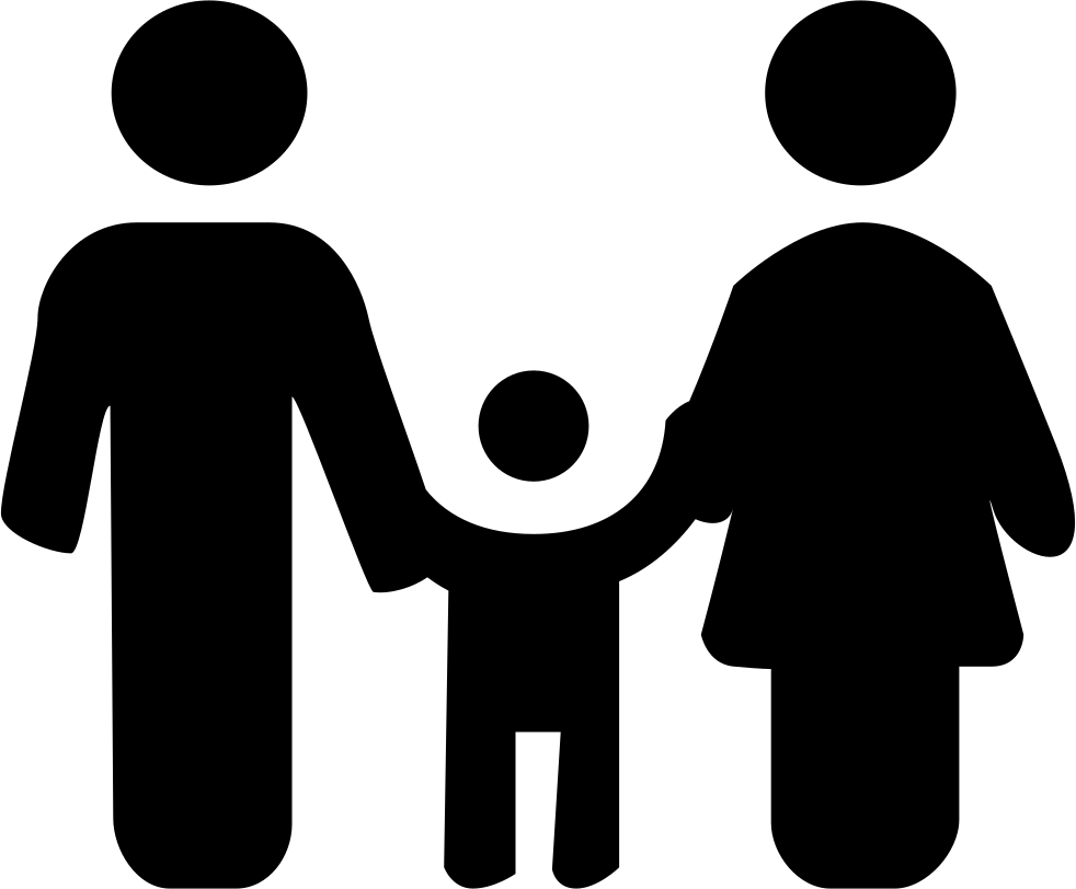 Family Comments - Mother And Father Silhouette (982x812), Png Download