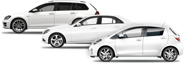 Car Hire - Toyota Prius (800x308), Png Download