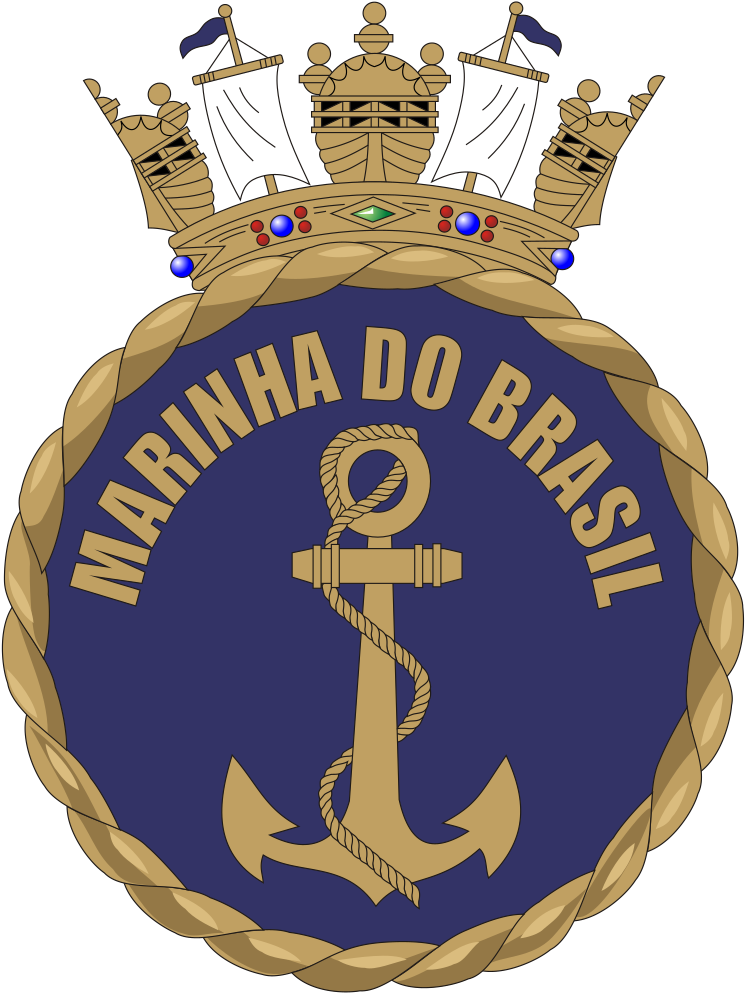 File Coat Of Arms - Marinha Do Brasil Simbolo (759x1024), Png Download