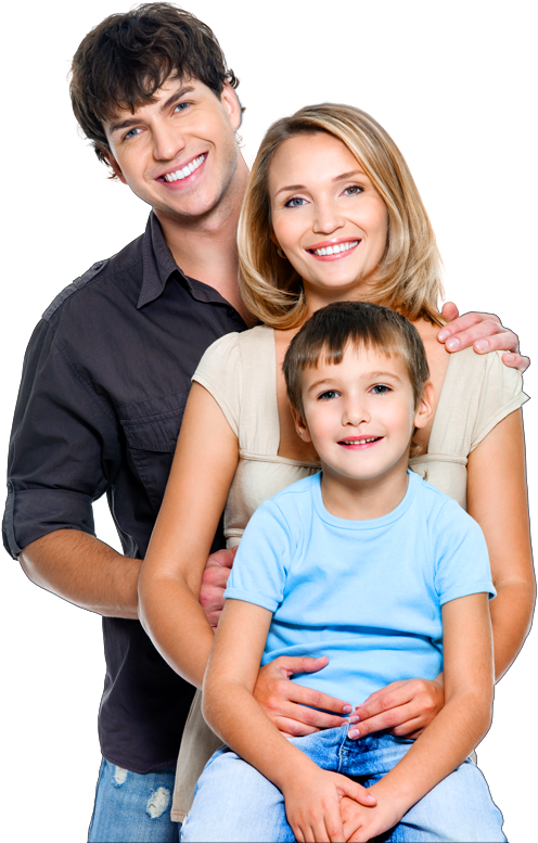 La Familia De La Fotografía De Stock - Happy Family Png Stock (600x800), Png Download
