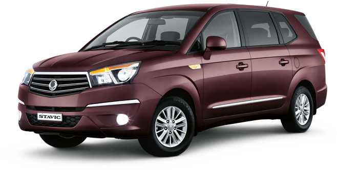 Wine Black - Ssangyong Rodius Space Black (689x347), Png Download