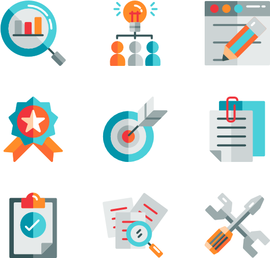 Web Design 50 Icons - Web Design Vector Icon (600x564), Png Download