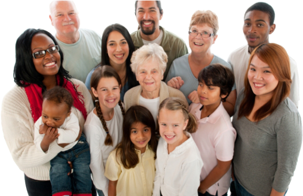 Group Health Insurance - Groups Of Smiling People (680x380), Png Download