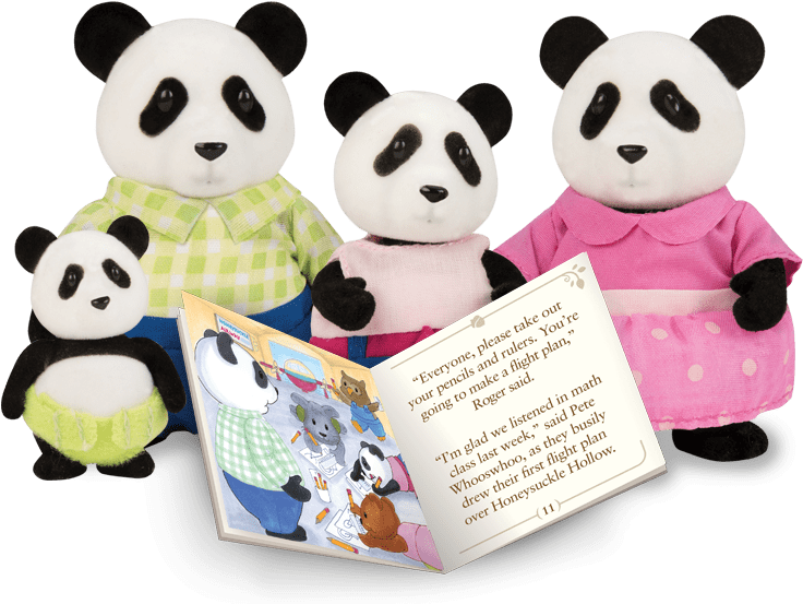 Li L Woodzeez Families (900x660), Png Download