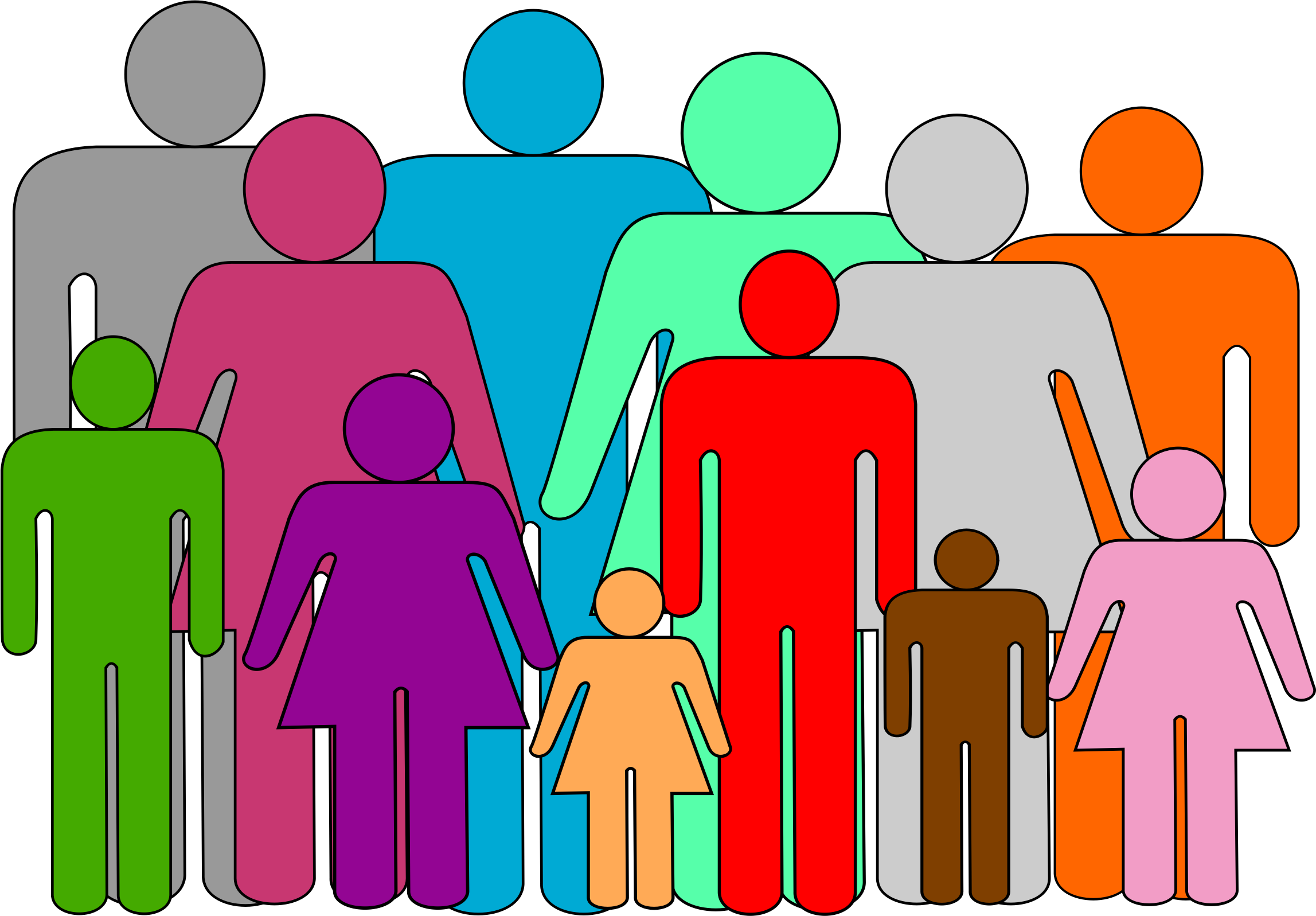 Family Clipart (765x533), Png Download