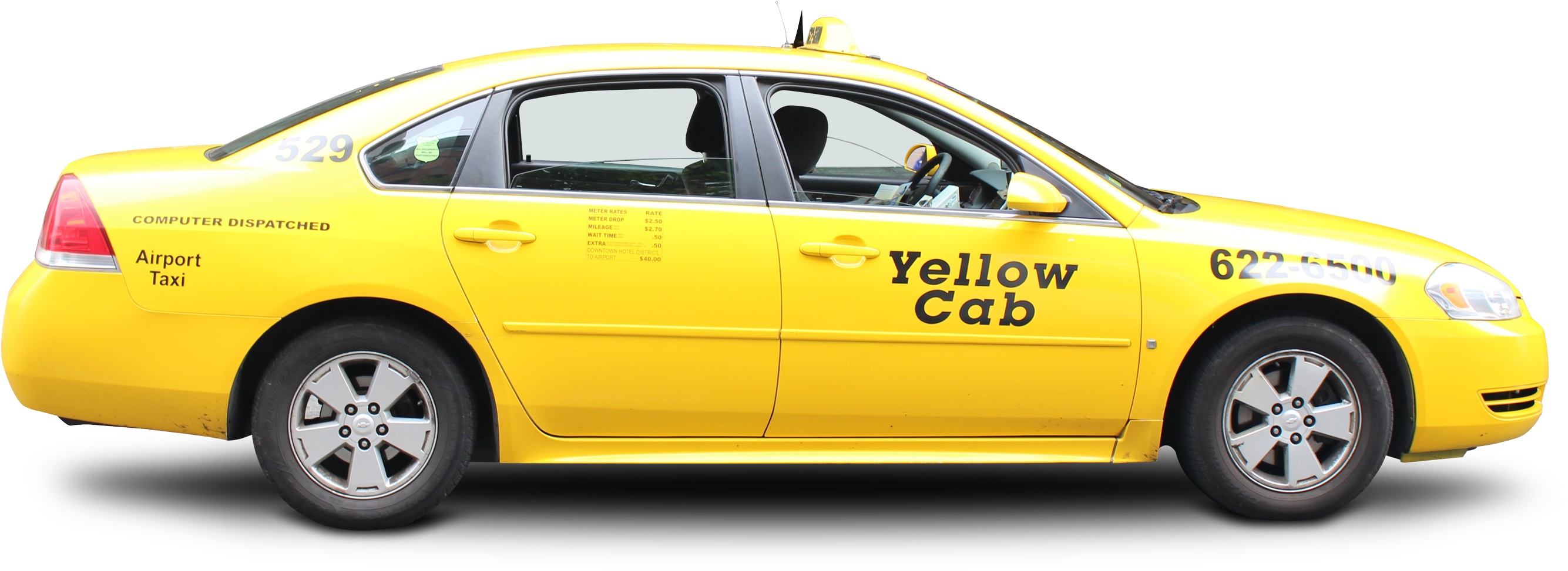 Taxi Png (2800x1129), Png Download