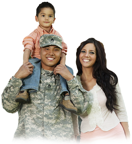 Vet Family 2 Web V2 - Military Png (457x500), Png Download