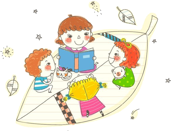H5，h5页面制作工具 - 親子 閱讀 (643x486), Png Download