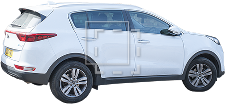 White Family Car - Car (450x450), Png Download