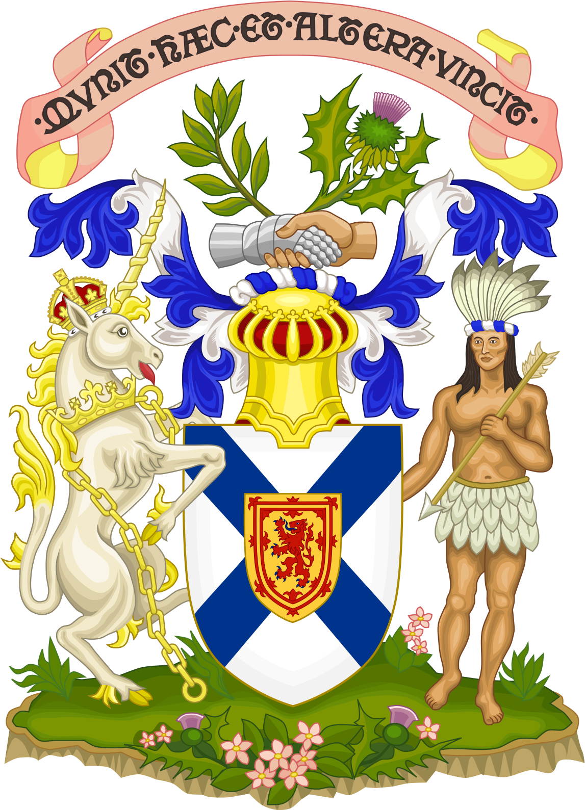 Ns Coat Of Arms (1200x1588), Png Download