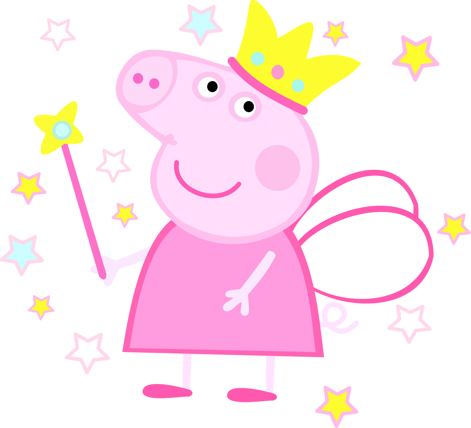 Peppa Pig Wallpaper, Pippa Pig, Peppa Pig Cookie, Peppa - Peppa Pig Vector (1600x1452), Png Download