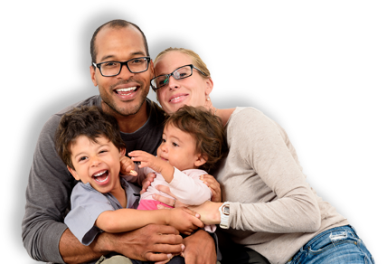 That Even I Could Understand - Fun Biracial Family (428x292), Png Download