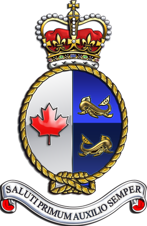 Canadian Coast Guard Canadian Coast Guard, Canadian - Canadian Coast Guard Logo (294x450), Png Download