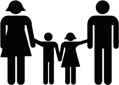 Family - Men Sign (500x381), Png Download
