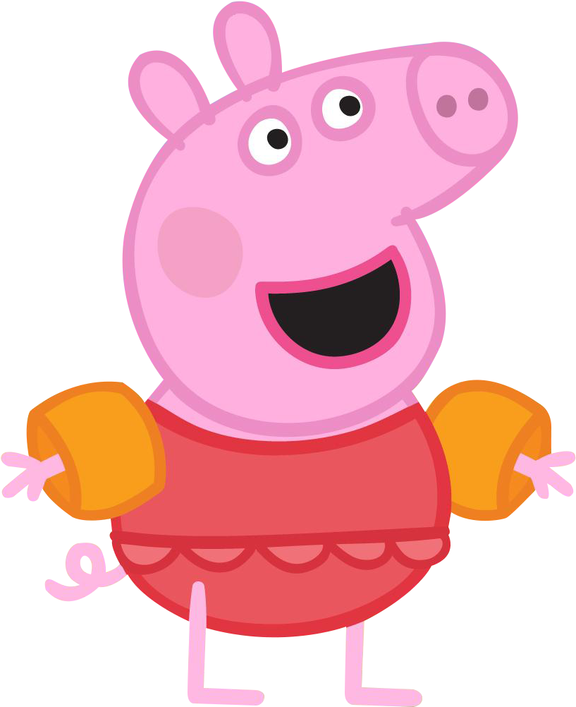 Video Desktop Wallpaper Television Childrens Television - Peppa Pig High Resolution (845x1024), Png Download