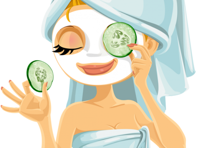 Spa Cartoon Cliparts - Spa Facial Clip Art (640x480), Png Download