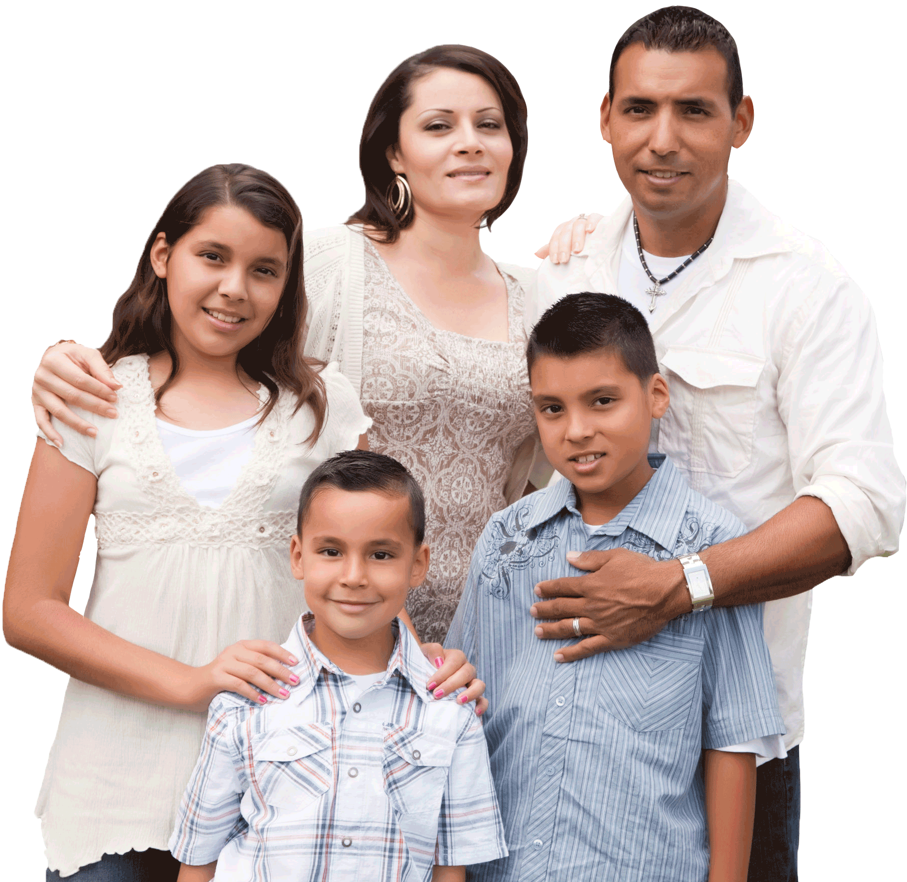 Stock Photography Hispanic Family - Hispanic Family (1929x1748), Png Download