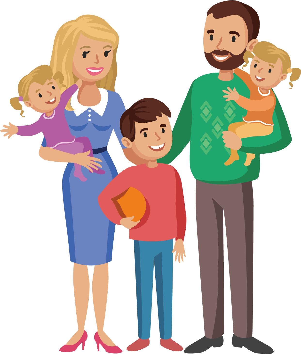 Family Parent Illustration - Parent Illustration (1500x1500), Png Download