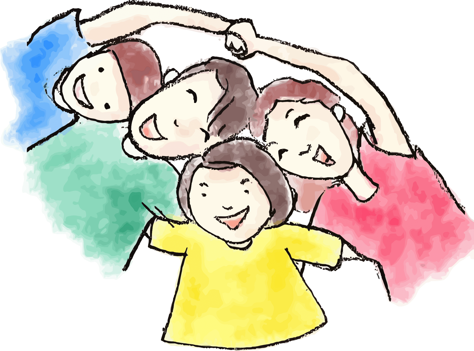 8 Surprising And Free Things Your Mom Wants For Mother's - Watercolor Family Png (1920x1421), Png Download