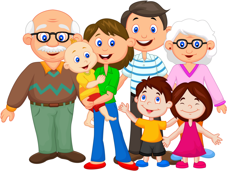 Family Clipart (640x480), Png Download